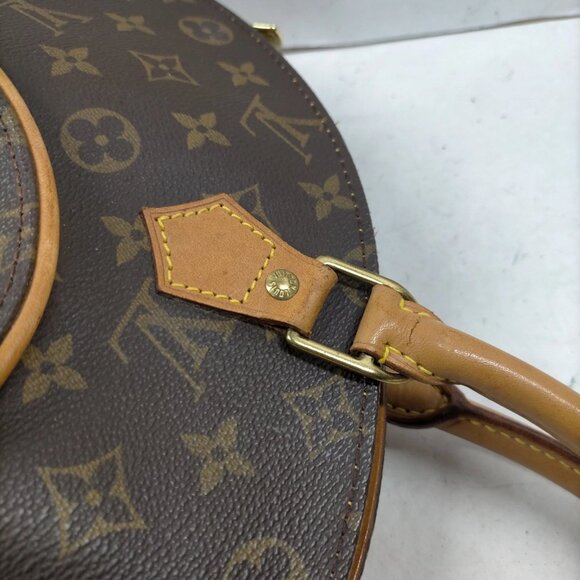 Authentic Louis Vuitton Ellipse MM Brown Monogram mn630-120625 - Picture 8 of 16